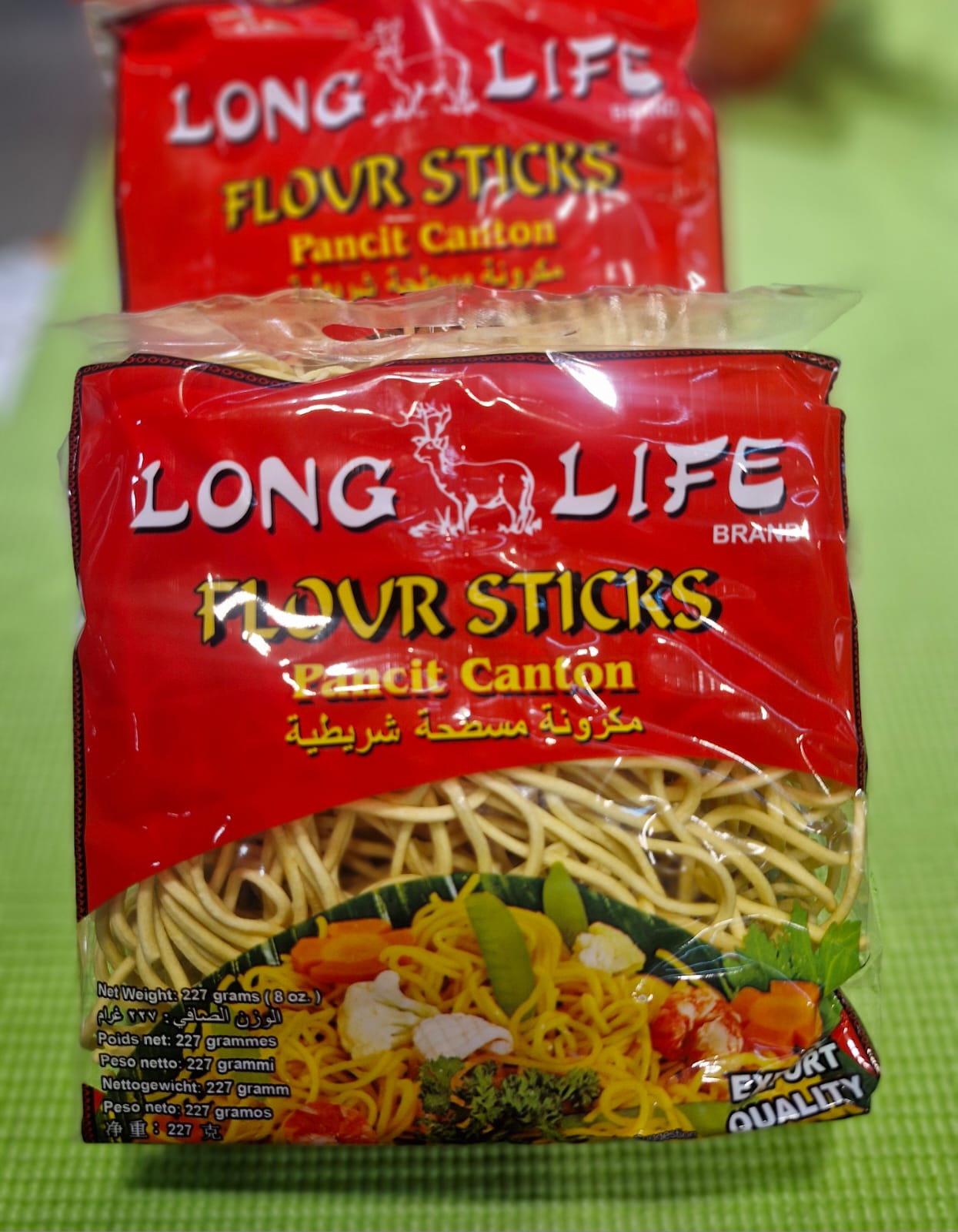 Long Life Flour Sticks Pancit Canton x 3 packs -Filipino Favorite