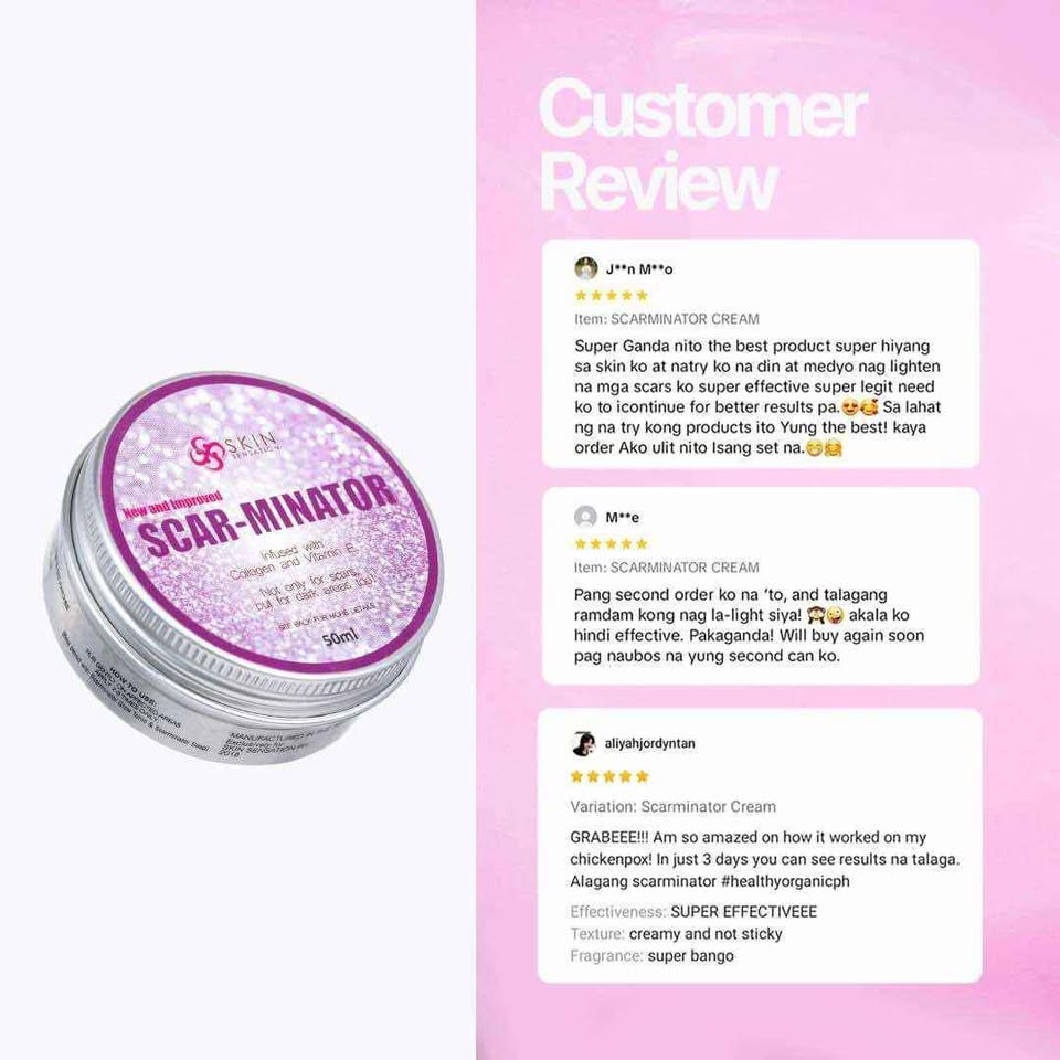 Skin Sensation Scar-Minator Cream (with Collagen and Vitamin E) 50g