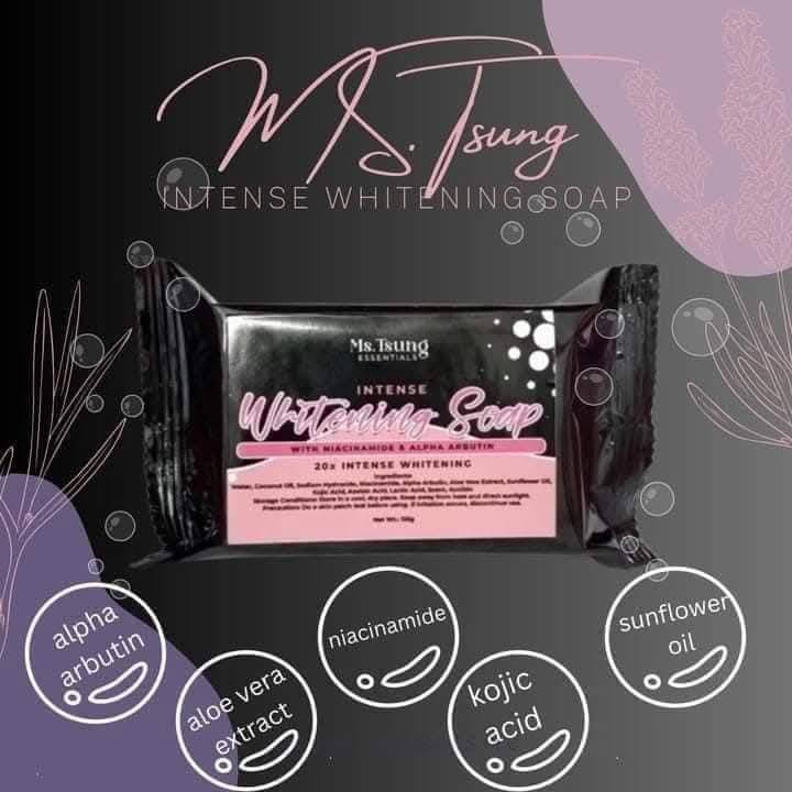 MS. TSUNG INTENSE WHITENING SOAP 135GX 2 FOR $12 (SG READY STOCK)