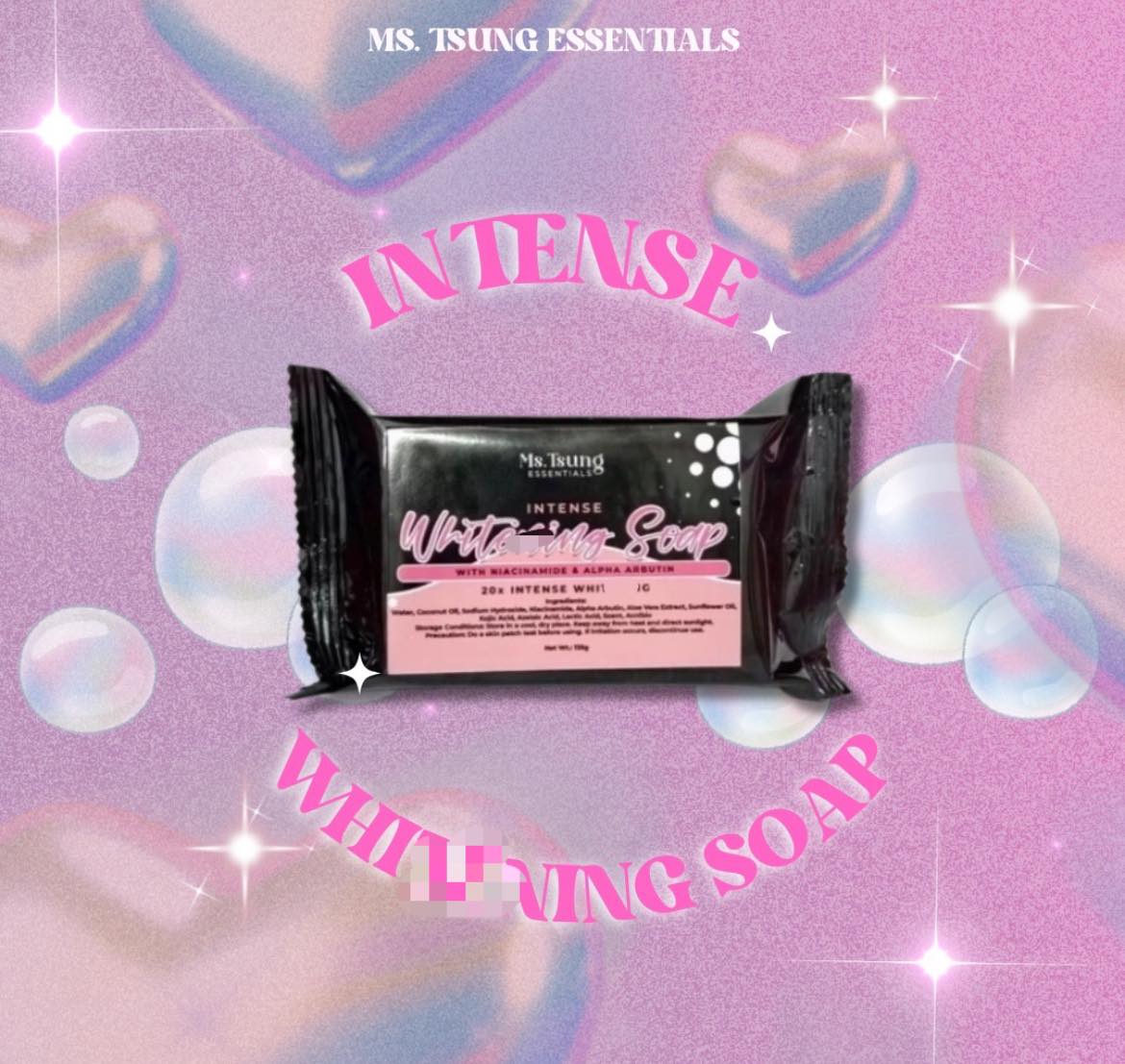 MS. TSUNG INTENSE WHITENING SOAP 135GX 2 FOR $12 (SG READY STOCK)