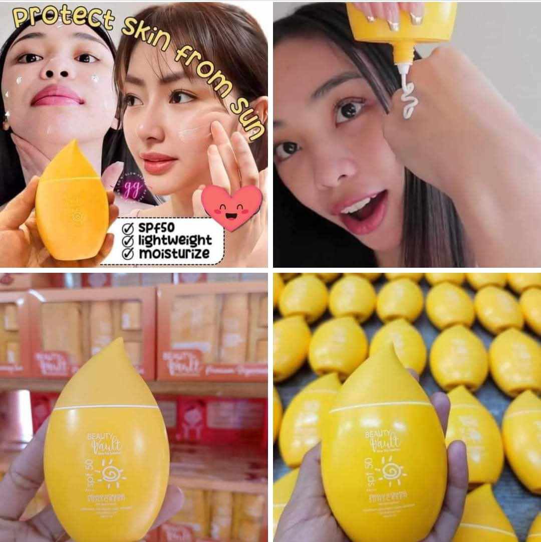 ✨Beauty Vault Premium Hydrating Sunblock SPF50 50g Sunscreen✨