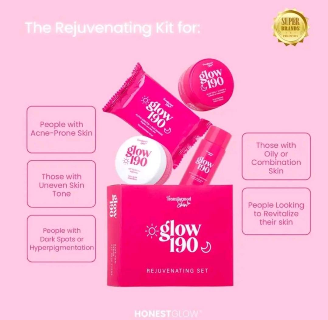 Honestglow Glow 190 Rejuvenating Set