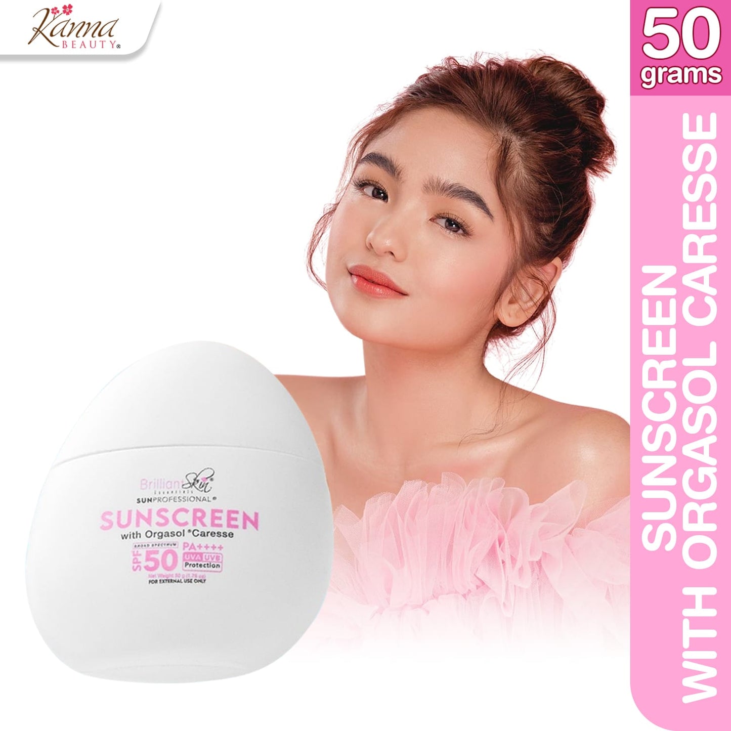 B.r.i.l.l.i.a.n.t SunProfessional Sunscreen with Orgasol Caresse SPF 50 PA++++ – Filipinos Favorite