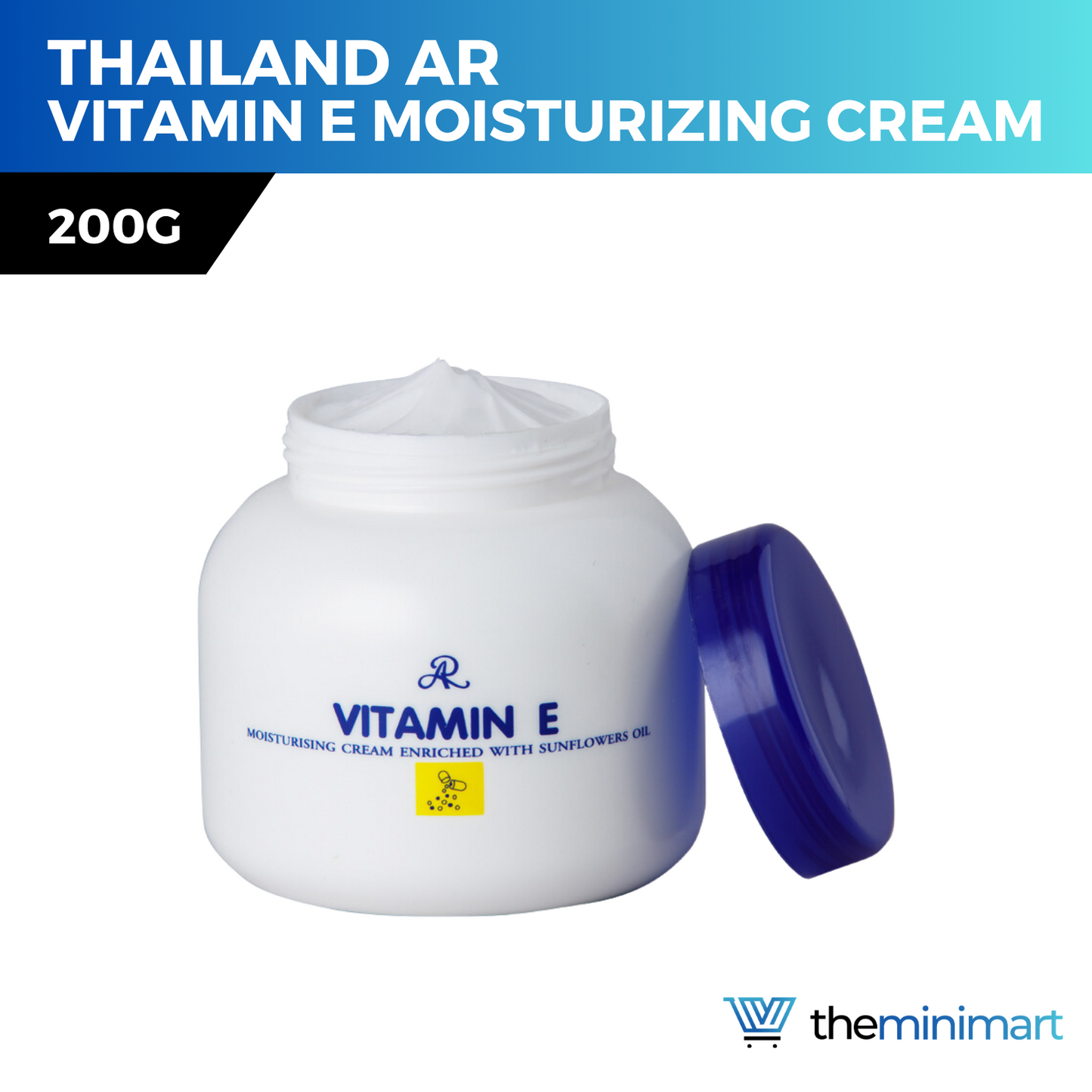 AR Vitamin E Moisturizing Cream (Blue Cap) – 200ml
