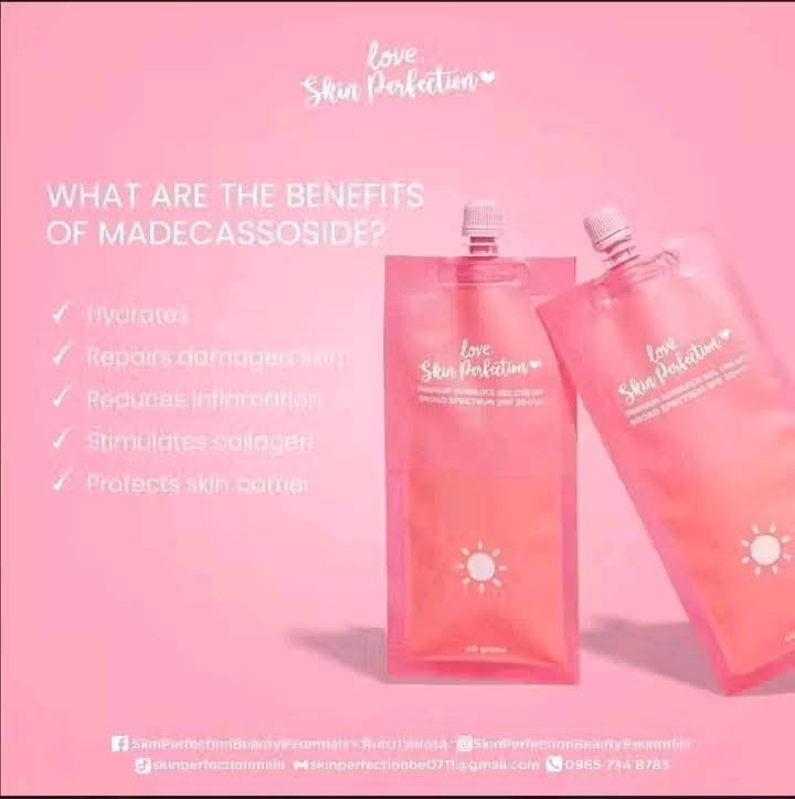 Love, Skin Perfection Sunscreen Premium Sunblock Gel Cream 40g