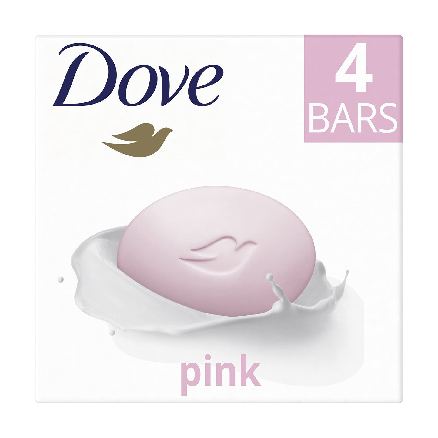 Dove Pink for Soft, Smooth Skin 4 x 90g