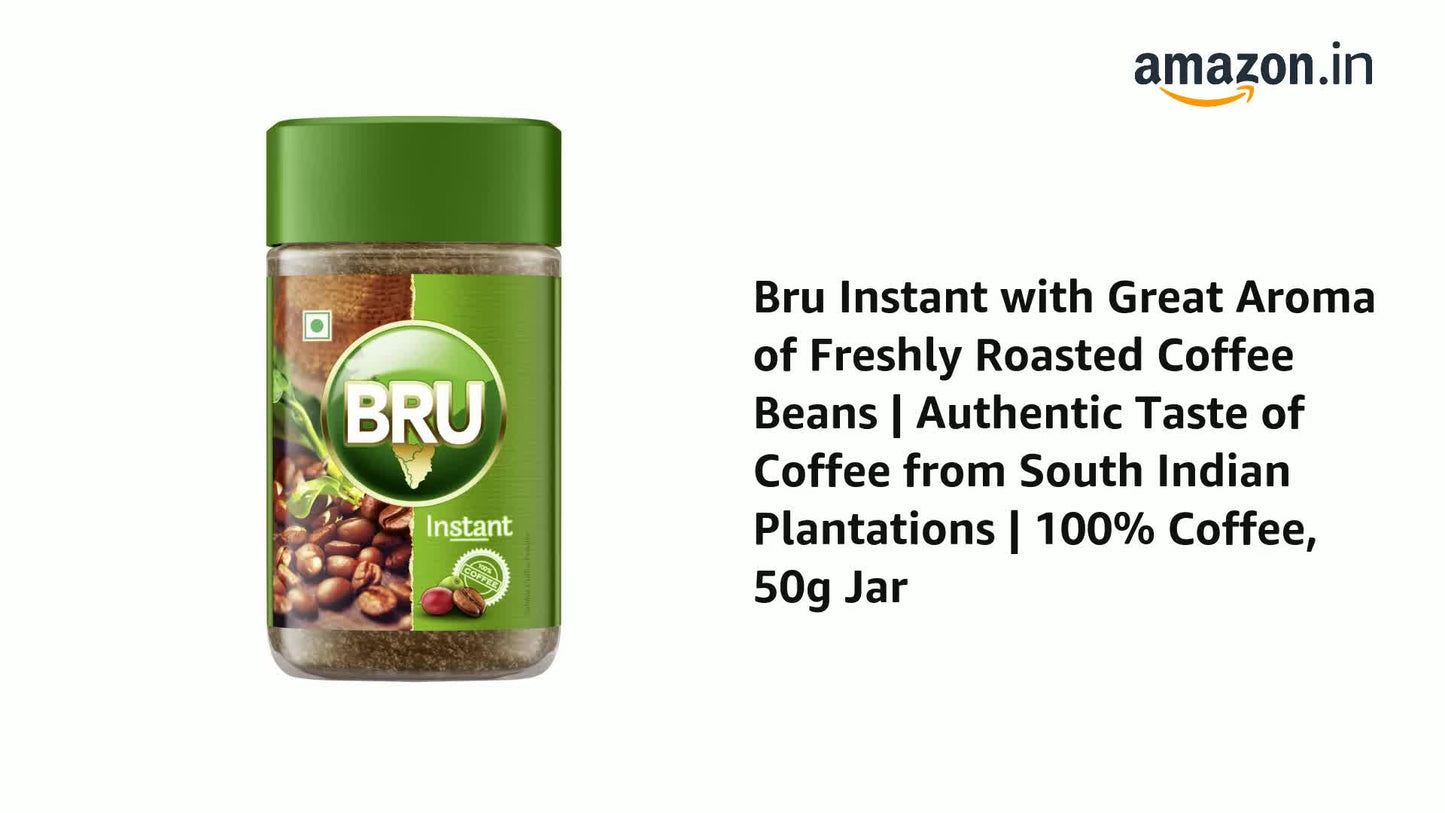 BRU Instant Coffee Rich Aroma Granules 50g