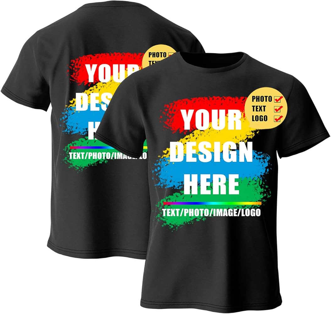 Customized T-shirt Printing - Make your own design/ Team T-shirt / Class T-shirt /CCA T-shirt