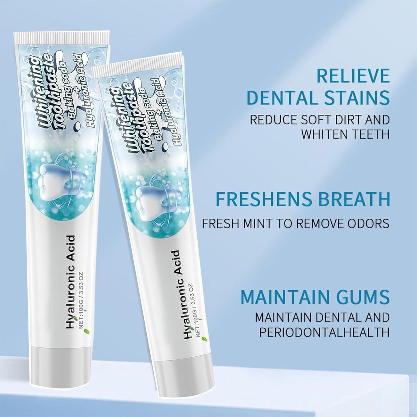 Scoban Whitening Toothpaste, Japanese Scoban Teeth Whitening Toothpaste with Baking Soda, Deep Clean and Stain Removal, Gentle and Effective