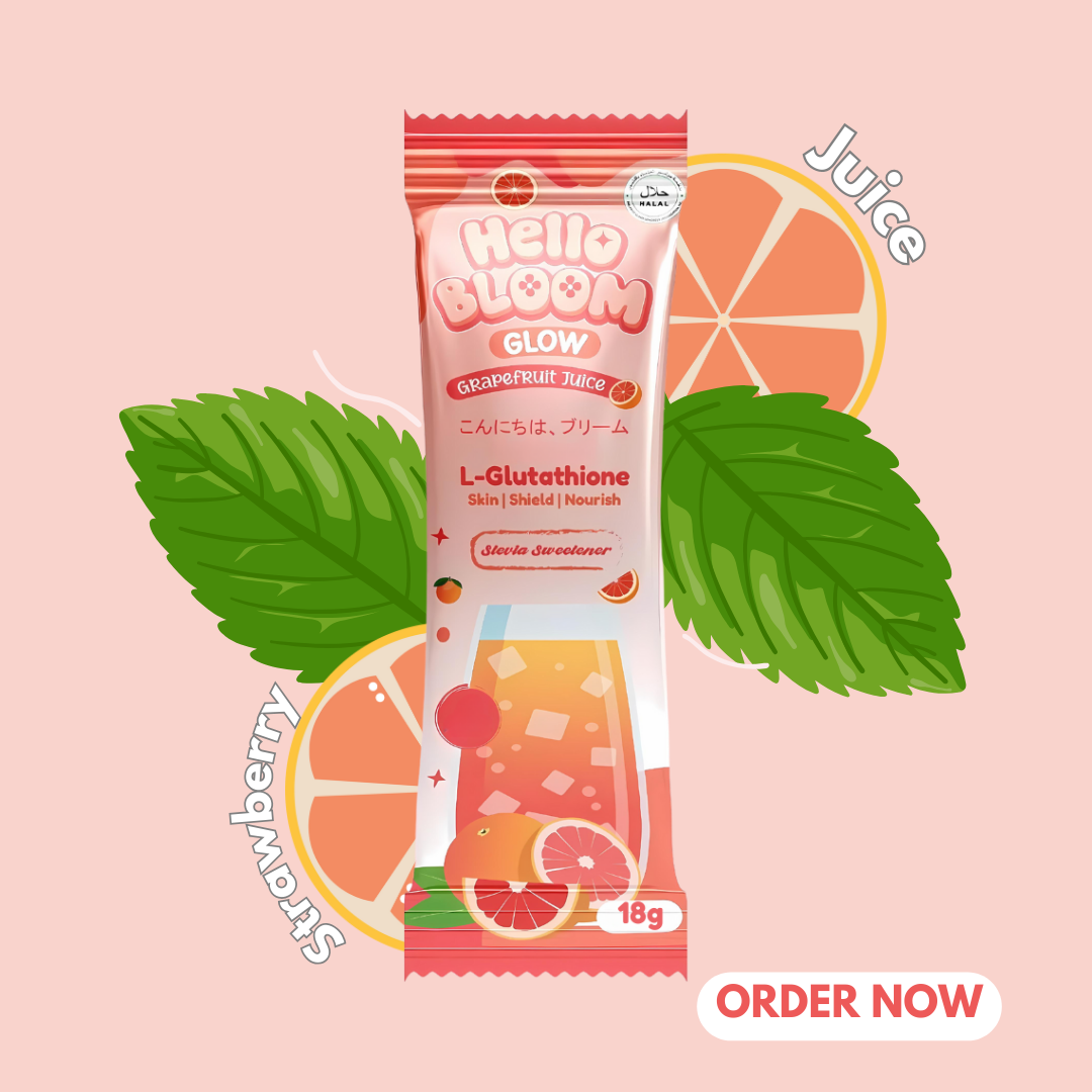 Hello Bloom Glow Grapefruit Juice