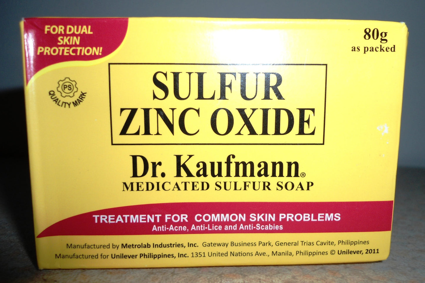 Dr Kaufmann Medicated Sulfur Soap 3 pcs