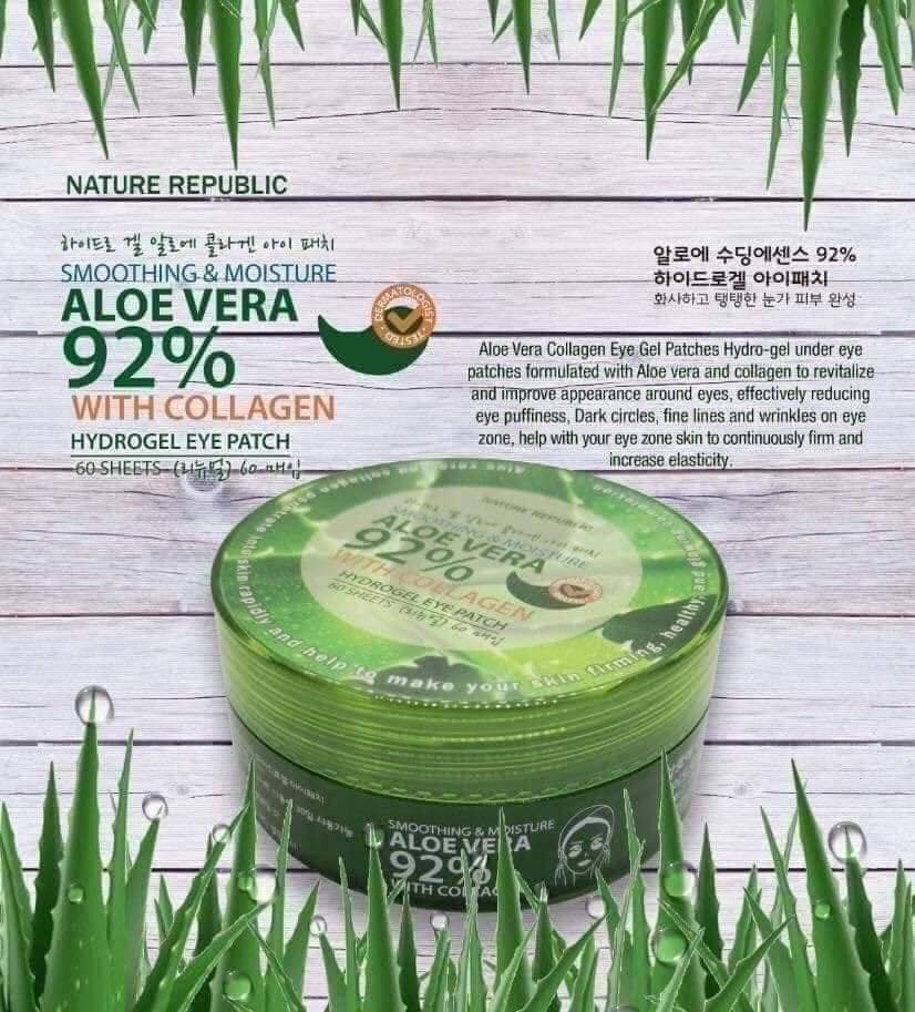 ALOE VERA HYDROGEL EYE PATCH A BUNDLE OF 2 FOR$22