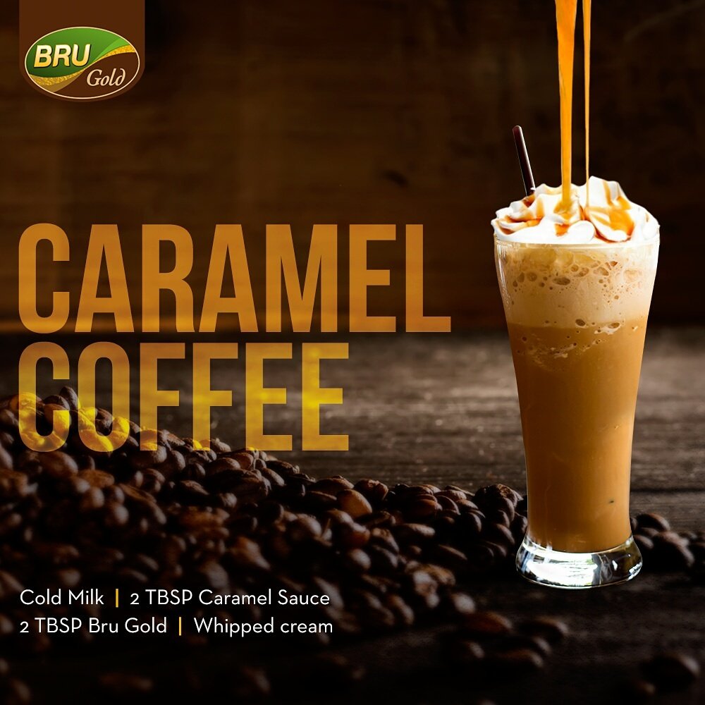 BRU Gold Caramel Coffee 55g