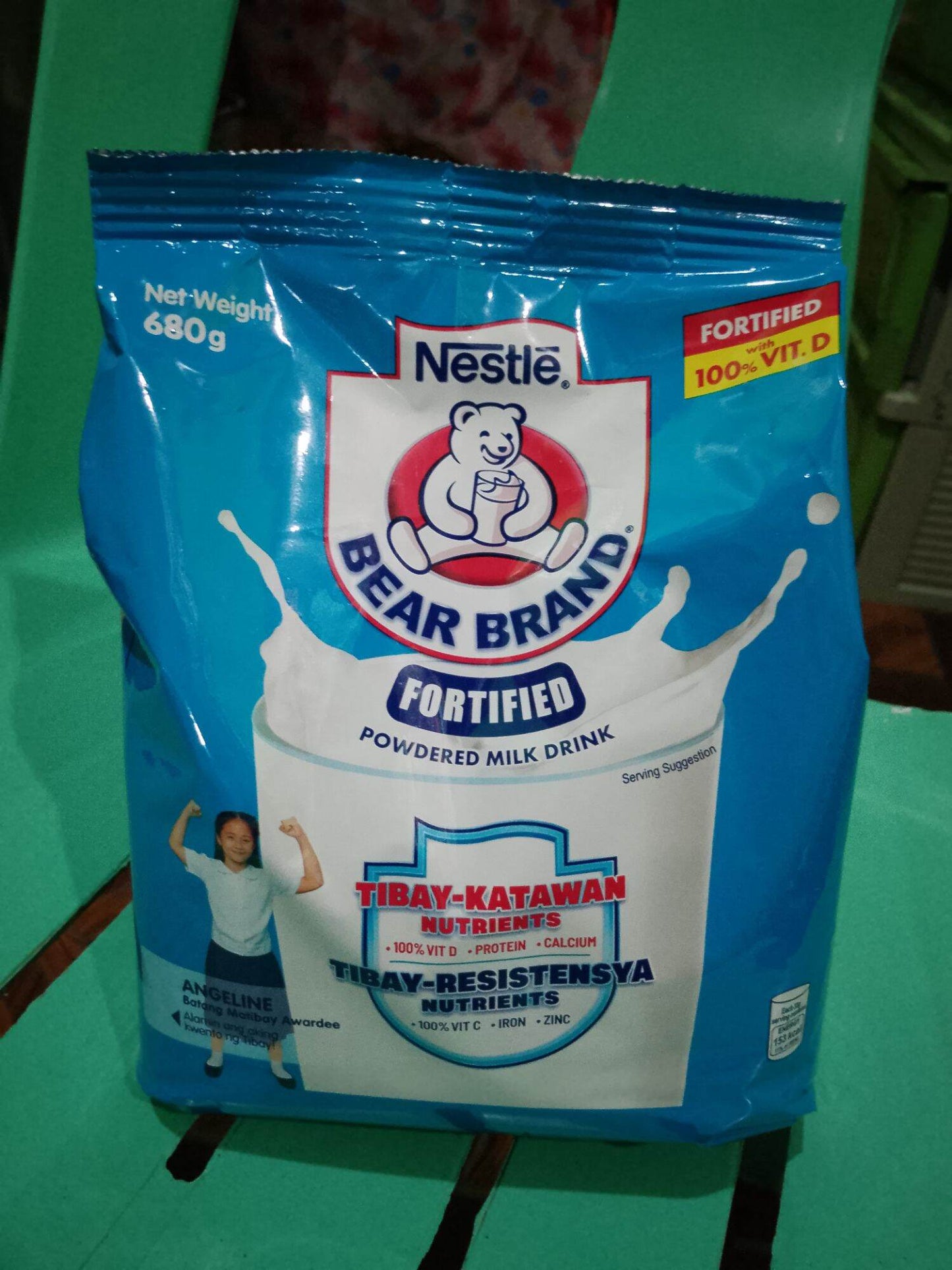 Bear Brand Fortified Powered Milk 680g