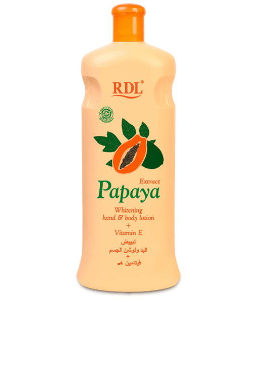 RDL Papaya Whitening Hand and Body Lotion 600ml