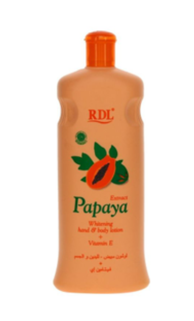 RDL Papaya Whitening Hand and Body Lotion 600ml