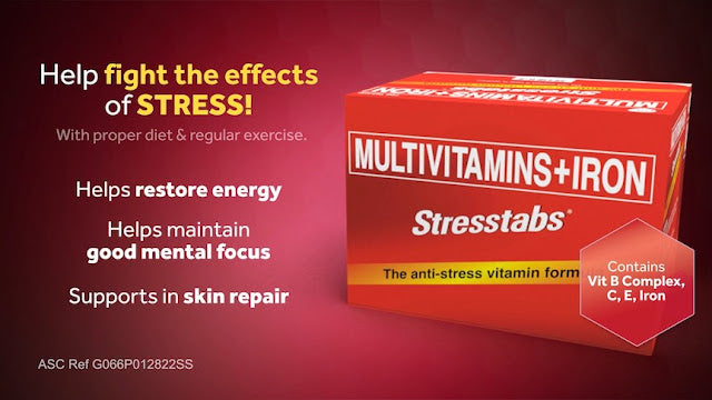 Stresstabs Multivitamins + Iron 30 Tablets | La Belleza AU Skin & Wellness