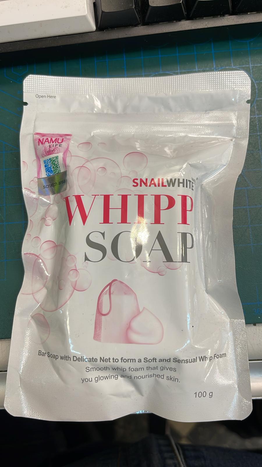Namu Life Snail White Whipped Soap