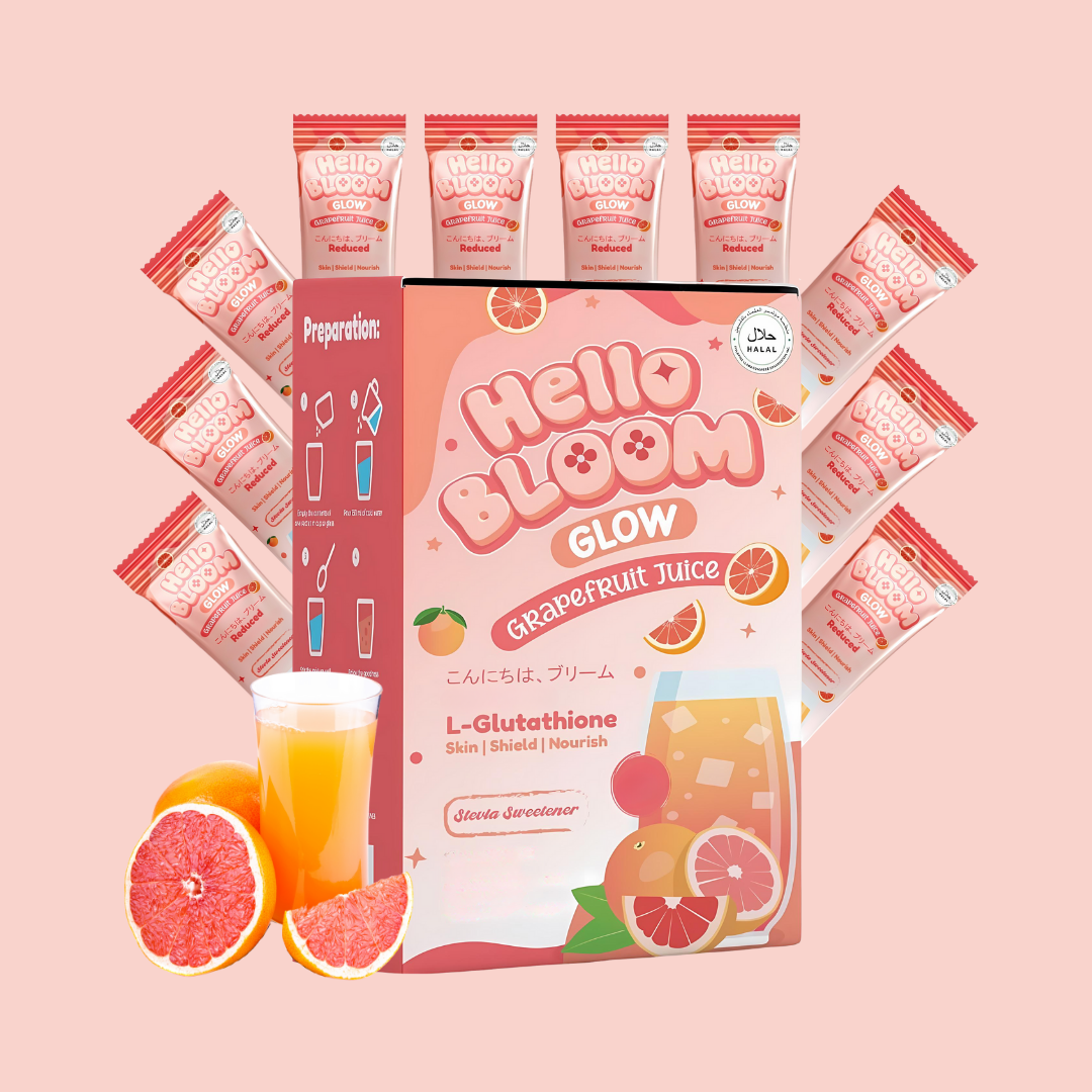 Hello Bloom Glow Grapefruit Juice
