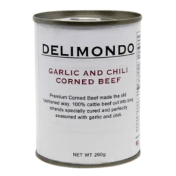 Delimondo Garlic and Chili Corn Beef 260g