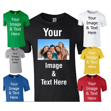 Customized T-shirt Printing - Make your own design/ Team T-shirt / Class T-shirt /CCA T-shirt