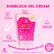 Perfect Skin All Naturals Sunblock Gel Cream SPF 45 50g