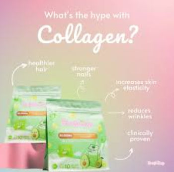 Freshies Avocado Milk 80,000mg Hydrolyzed Collagen 10 Sachets bundle of 2 pack for $30