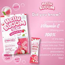 Hello Bloom Glam Lychee Ice tea promo bundle 2 box for $27