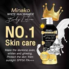Minako Niacinamide Glutathione Plus 10% Body Lotion - 500ml