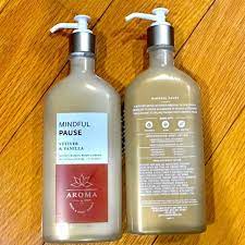 Bath & Body Works Aroma Mindful Pause Vetiver & Vanilla Body Lotion 192 ml