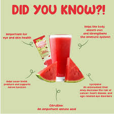 Hello Bloom Glow watermelon juice