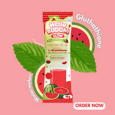 Hello Bloom Glow watermelon juice