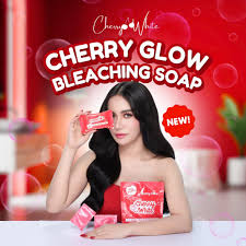 Cherry Glow Premium Cleaching Soap for face and body 5 x 75g