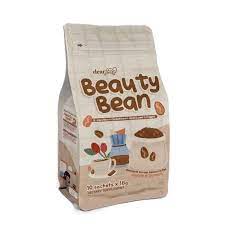 Dear Face Beauty Bean Premium Korean Mocha Coffee, 10 Sachets x 18g :
