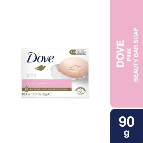 Dove Pink for Soft, Smooth Skin 4 x 90g