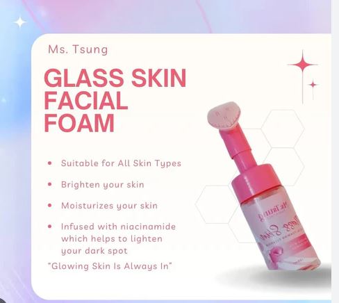 Ms. Tsung Glass Skin Foam Wash 100ml