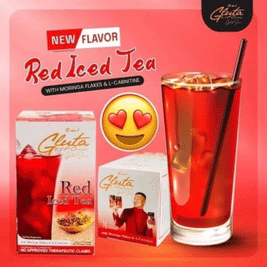 Gluta Lipo Red Ice Tea - Halal Certified
