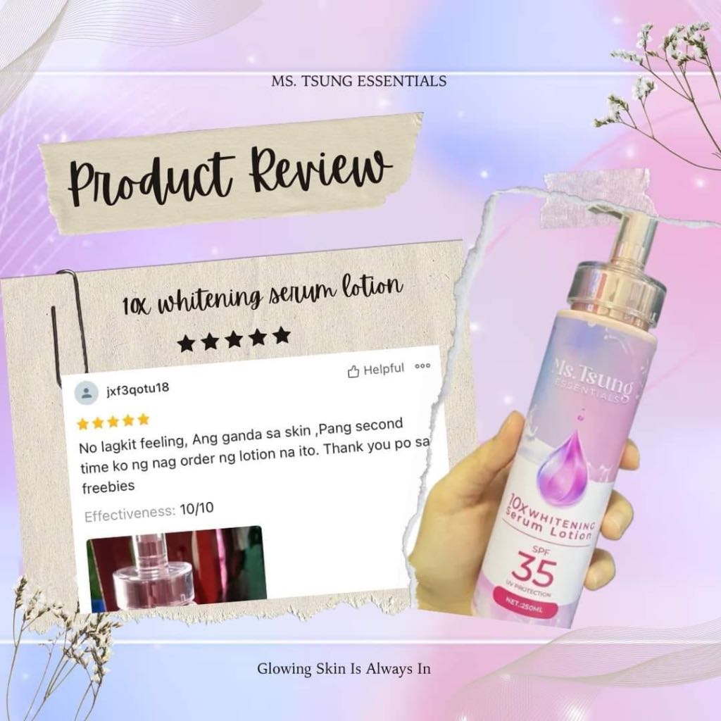 Ms Tsung Essentials Serum Lotion