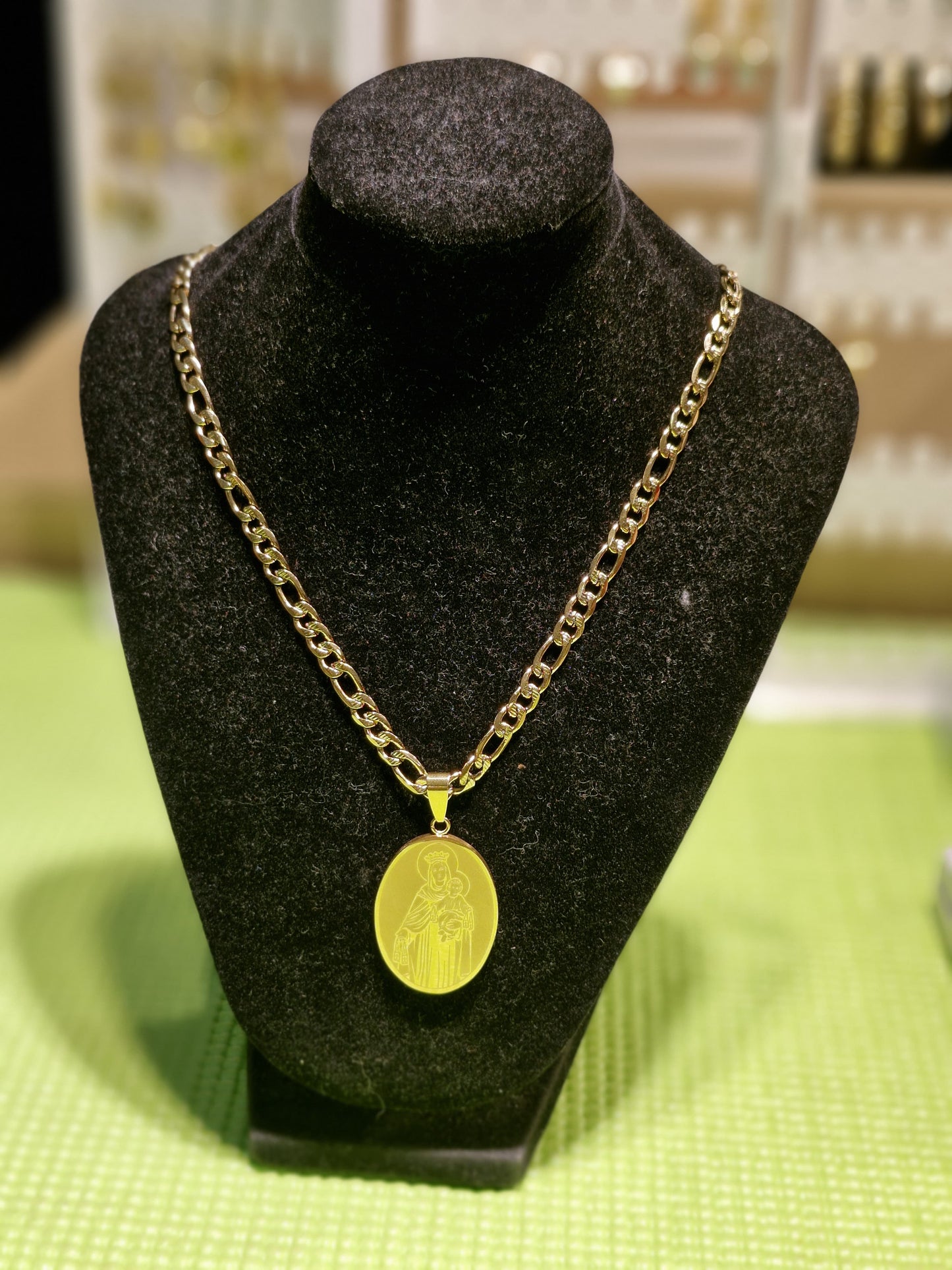 The Thai Guardian Gold Necklace- 14 Karat  Thailand Gold