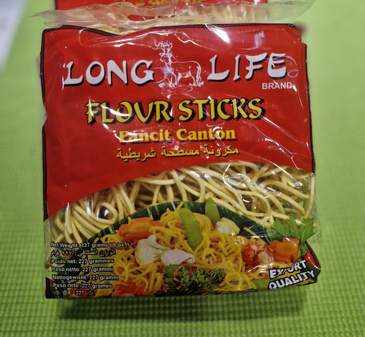 Long Life  Flour Sticks Pancit Canton x 3 packs -Filipino Favorite