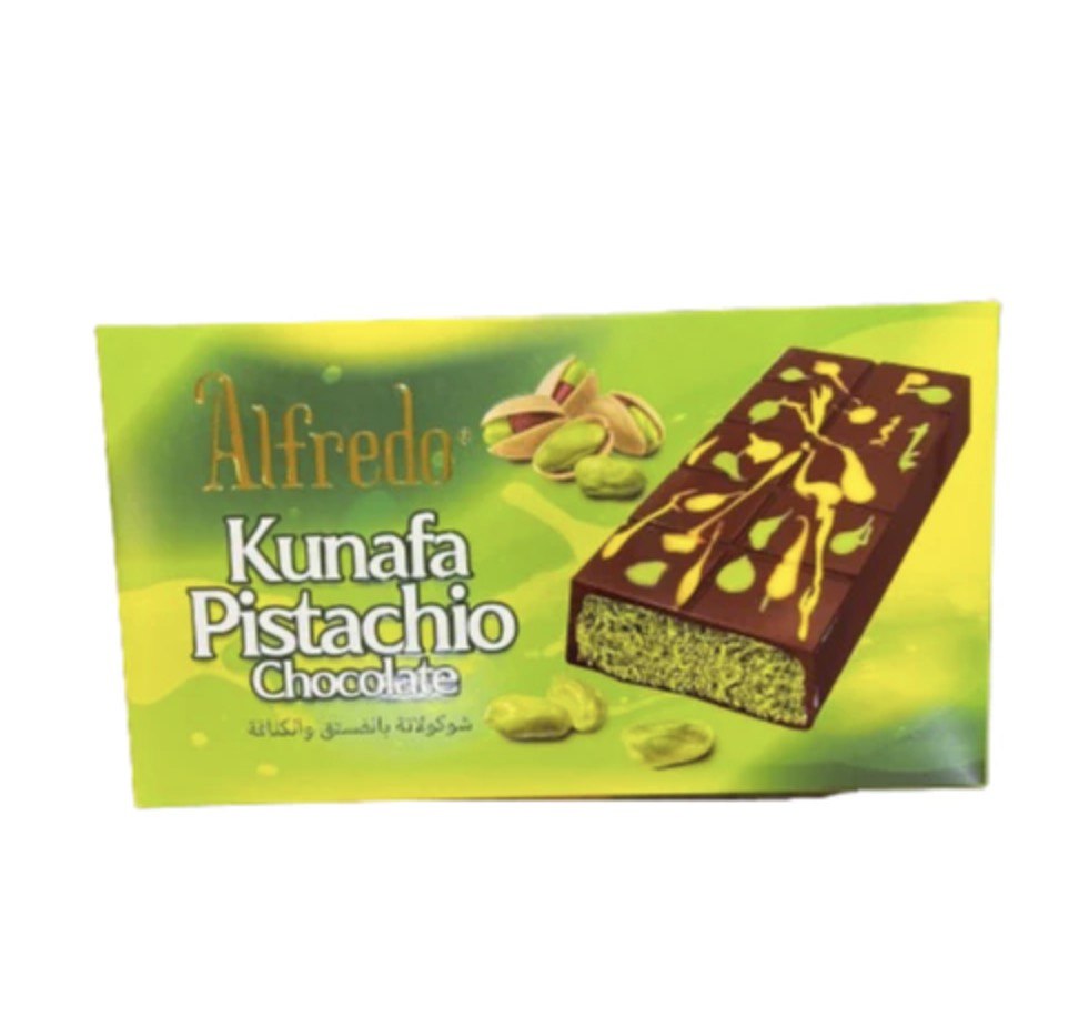 Alfredo kunafa pistachio chocolate