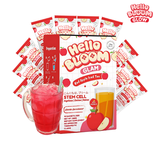 Hello Bloom Glam Apple Ice Tea