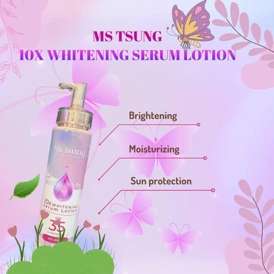 Ms. Tsung 10x Whitening Serum BODY LOTION SPF35 250ml