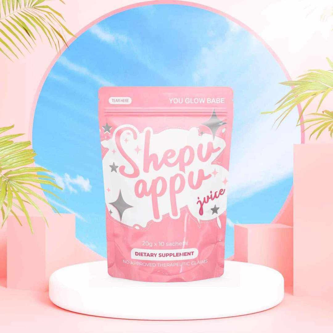 2-Pack You Glow Babe Shape Up Shepu Appu Juice Powder Mix, (20 Sachets x 15g) FOR $30