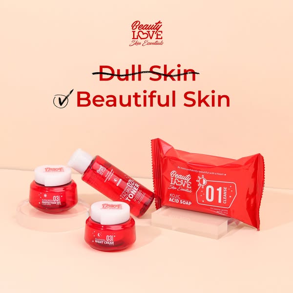 Beauty Love Skin Essentials Rejuvenating Facial Set 4 in