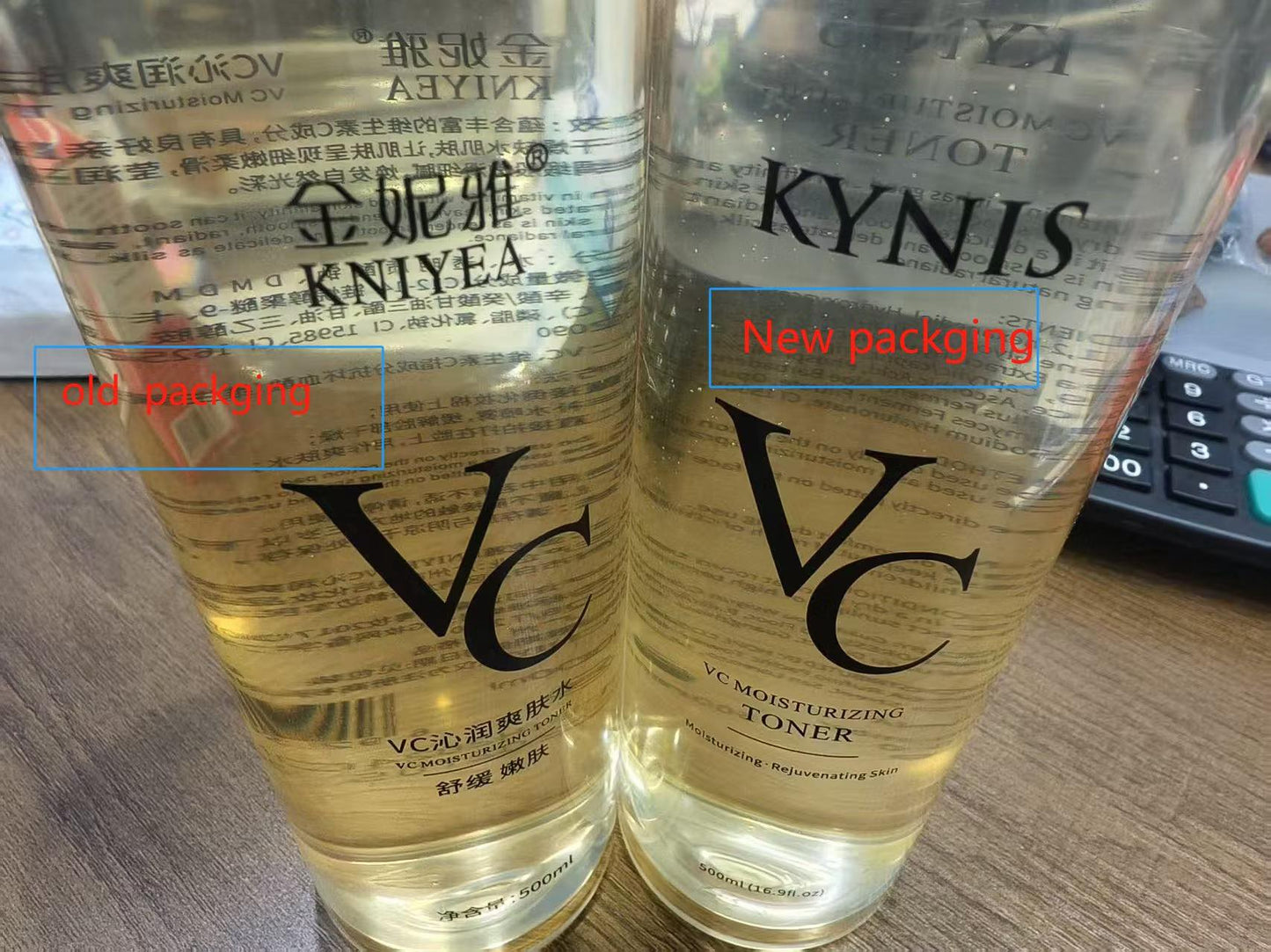 KYNIS new packaging of KNIYEA VC toner [legit] soothing toner a bundle of 2 for $25