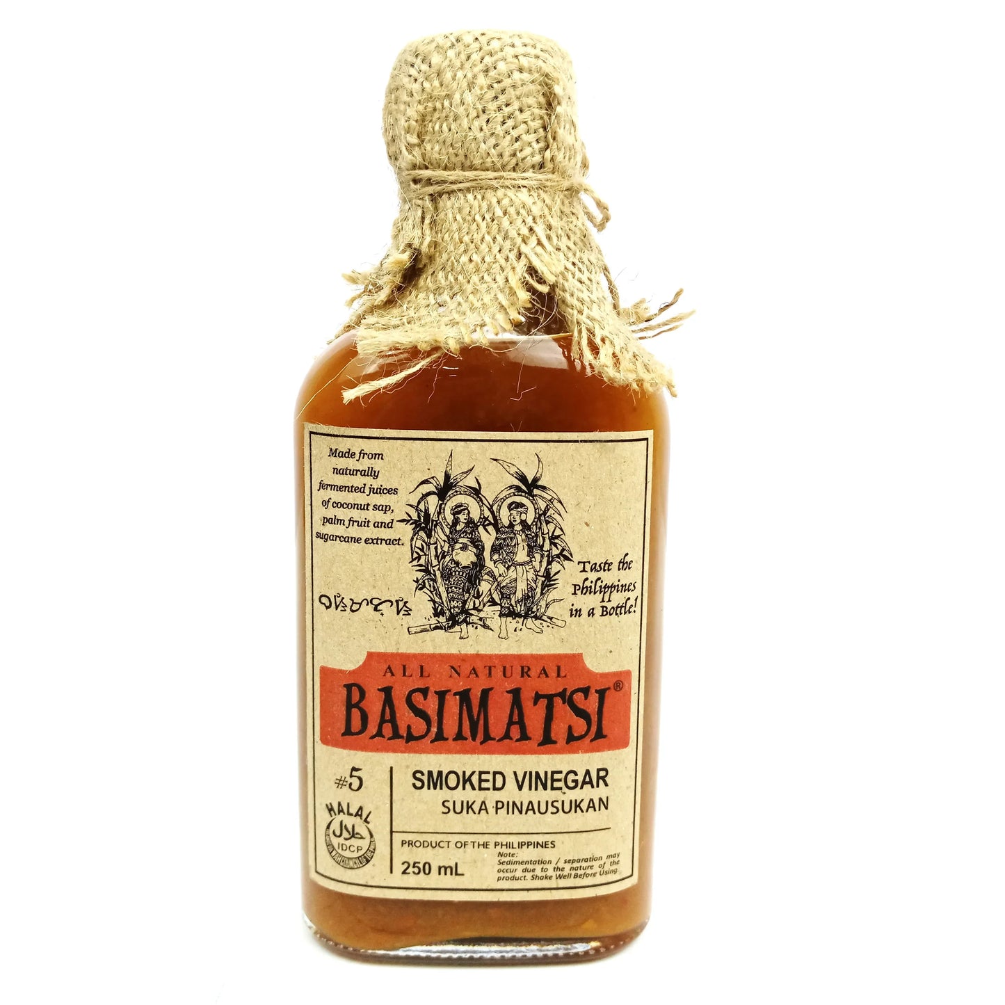 Basimatsi Smoked Vinear (Suka Pinausukan) - Filipino Favorite