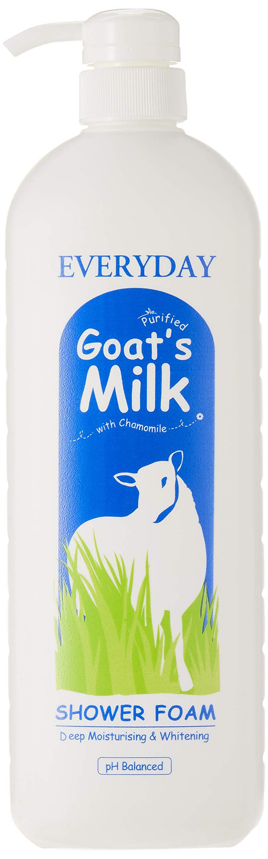 EVERYDAY Purified Goat's Milk With Chamomile Shower Foam 1030g