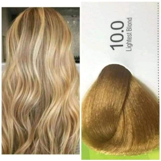 Bremod 10.0 Lightest blonde set with oxidizer (6 %] permanent bhair color