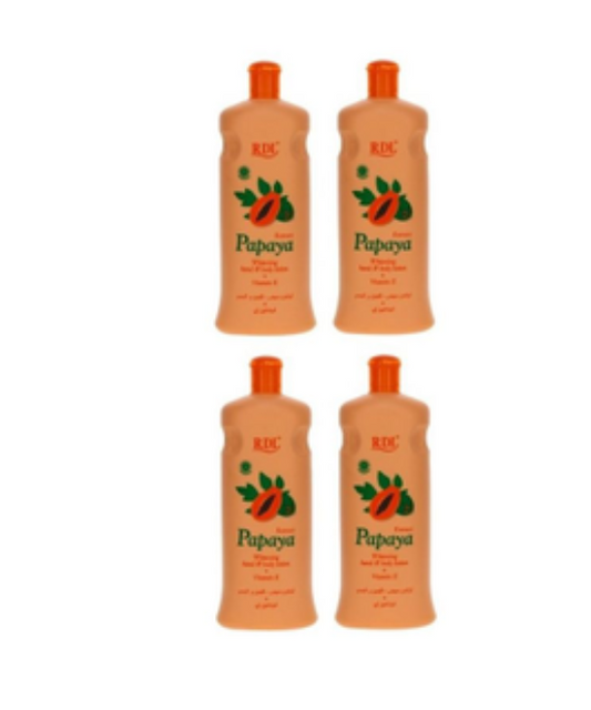 RDL Papaya Whitening Hand and Body Lotion 600ml